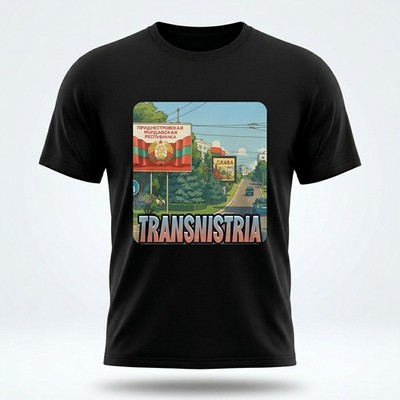 Transnistria - Europe Design 1 - Unisex Short Sleeve T-Shirt