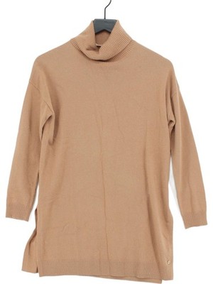 Penny Black Women's Jumper M Tan 100% Other Roll Neck Pullover