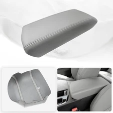 Fit 2015-2019 Hyundai Sonata Middle Console Arm Rest Lid Armrest Covering Gray