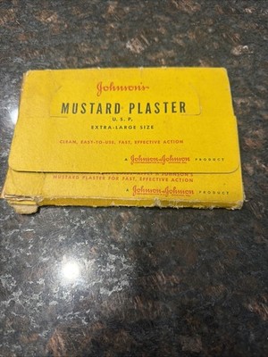 Johnson's Mustard Plaster Extra Large Size