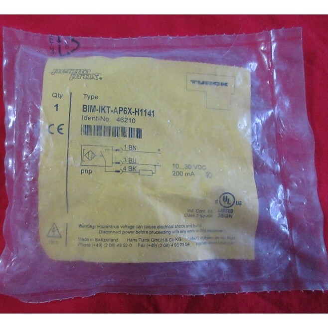 one new proximity switch BIM-IKT-AP6X-H1141 Fast Ship *cm