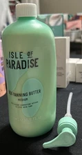 ISLE OF PARADISE SELF-TANNING BUTTER MEDIUM 16.9 FL OZ