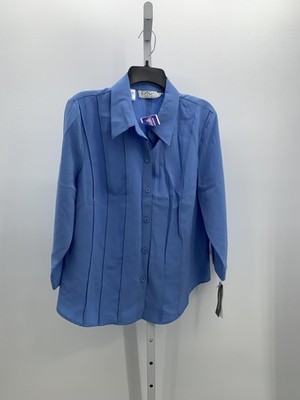 Kathy Che Size 16 Misses 3/4 Sleeve Shirt