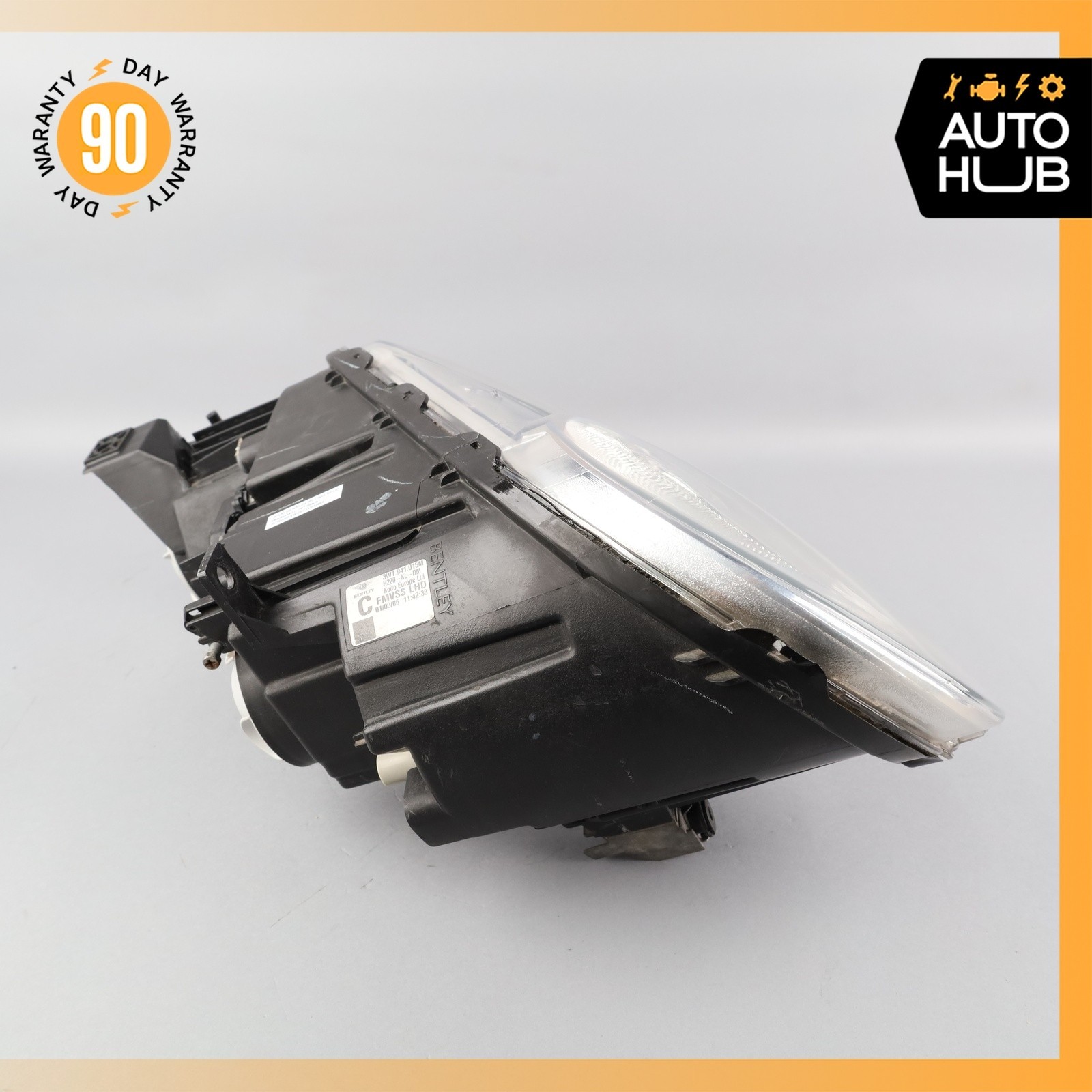03-08 Bentley Continental Flying Spur GT Left Side Headlight Lamp Xenon OEM 61k