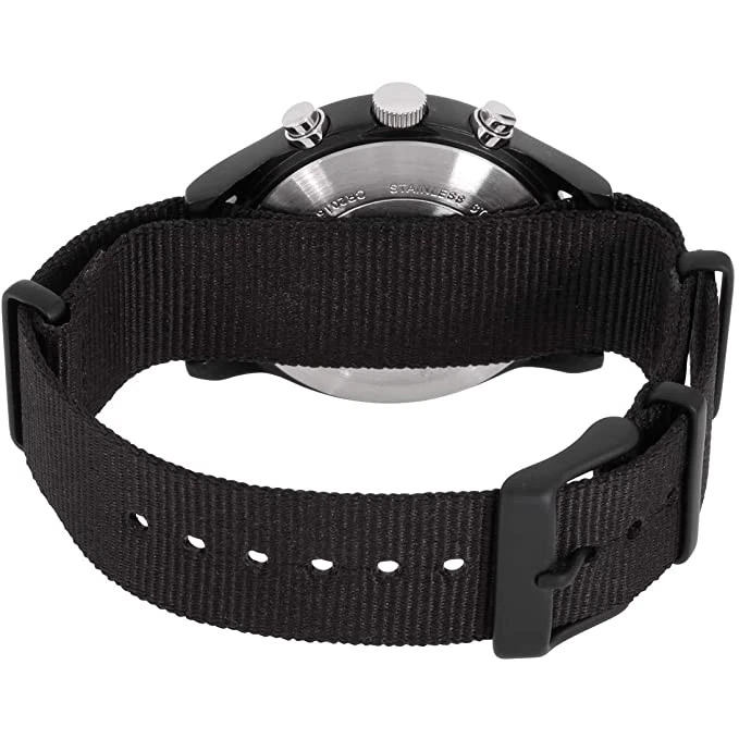 Reloj Timex MK1 Aluminio Cronógrafo 40mm Correa Tela TW2R67700 Foto 3 de 3