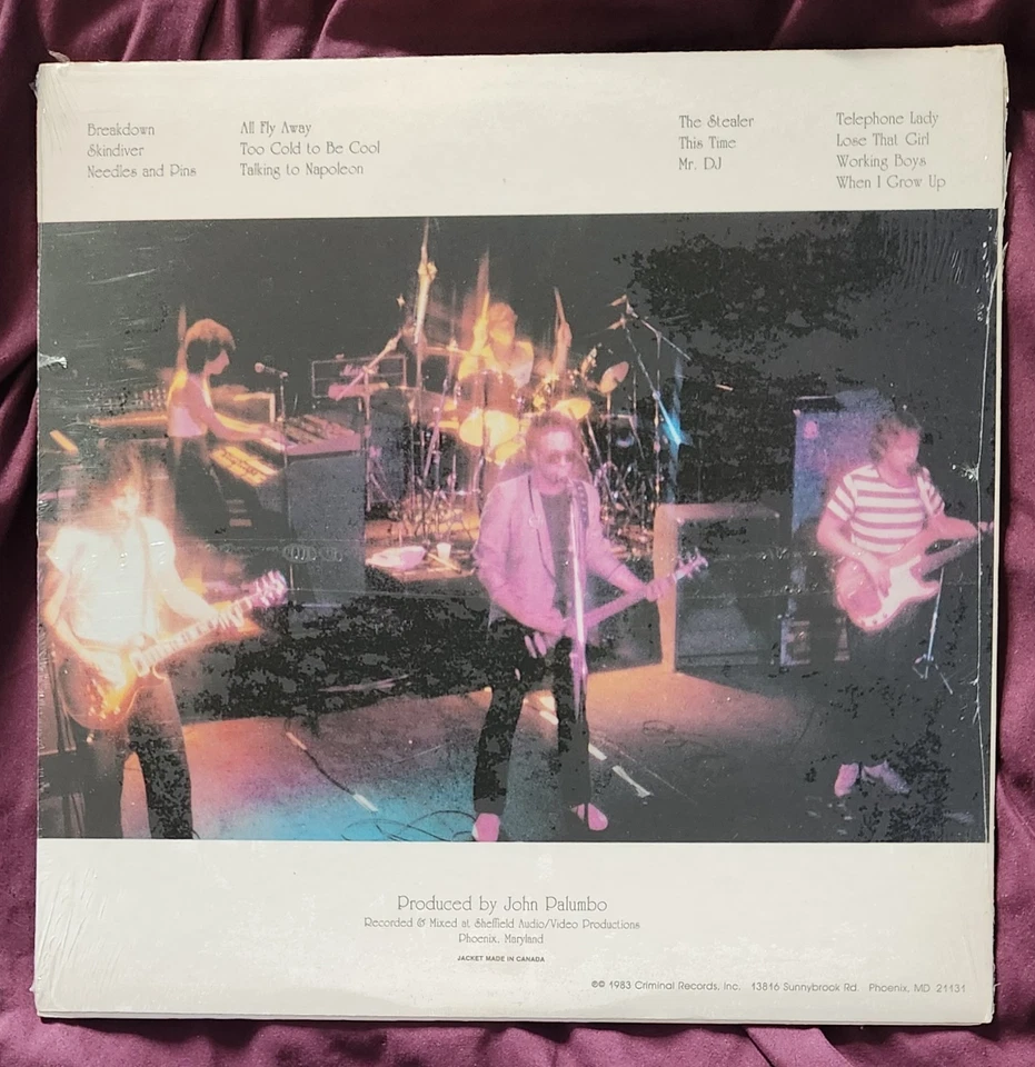 Crack The Sky - World In Motion - Vinyl LP - PRT 1696 - Sealed - Image 2 of 2