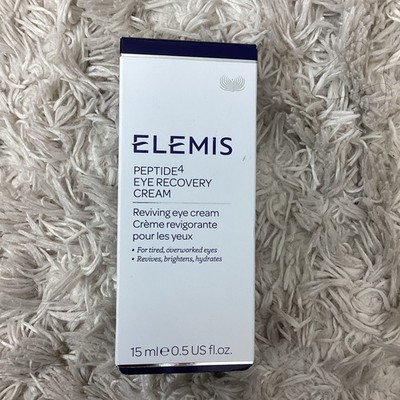 Elemis Peptide4 Eye Recovery Reviving Eye Cream 0.5 Fl Oz 15 ml - Full Size, NIB