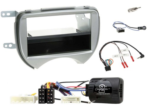 Pioneer Bluetooth USB DAB Lenkrad Autoradio für Nissan Micra 10-13 silber Telefo - Bild 3 von 12