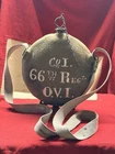Authentic Civil War Ohio Volunteer Infantry Canvas Canteen (O.V.I.) With Sling