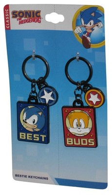 Sonic The Hedgehog Classic Best Buds Bestie Keychain Bioworld Anhänger Pack