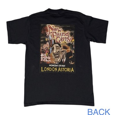 Vintage New Found Glory T-Shirt Gr. M schwarz 2004 Catalyst Tour Y2K Punk Band