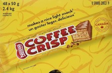 48 x Coffee Crisp Chocolate Candy Bars, 50g/1.76oz each