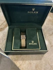 Vintage Rolex 14k Women’s  Cocktail  Watch 22 Diamond Bezel 36.3 G 8006 model