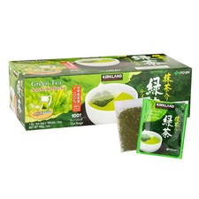 Kirkland Signature Japanese Green Tea Sencha Matcha Flavour Blend Pack 100 Bags
