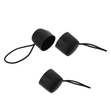 3 PCS Umbrella Handle Sleeve Rain Replacement Parts Plastic Grip