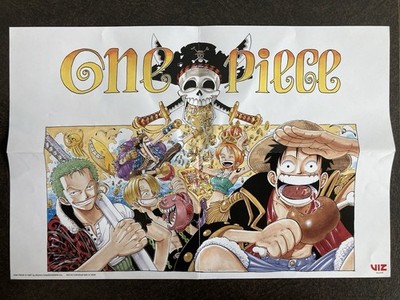 ONE PIECE EAST BLUE 1997 POSTER EIICHIRO ODA SHUEISHA VIZ MANGA