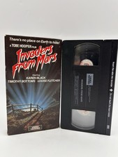 Invaders from Mars VHS Tobe Hooper Video Trea...