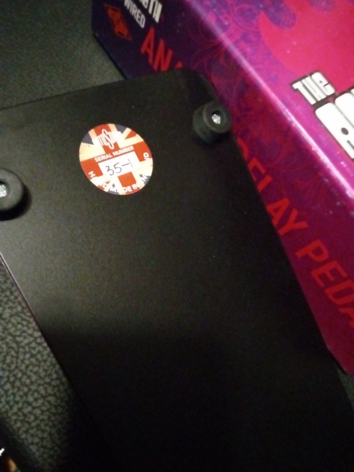 Rotosound RAM1 The Aftermath Delay Electric Guitar Effects FX Pedal 