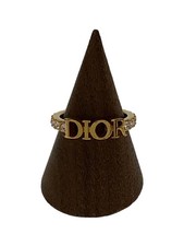 DIOR EVOLUTION/size:s/Ring/Plated/No. 10/Zirconia/GLD/Ladies Authentic