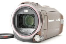 Near MINT Panasonic HC-W870M Brown HD Camcorder Video Camera From JAPAN