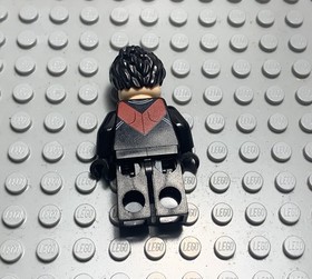 Lego Nightwing Red Eye Holes Sh0085 76011 Minifigure Super Hero Batman Robin 