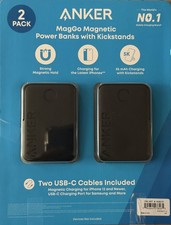 Anker MagGo Magnetic Power Bank 5000mAh 2-Pack