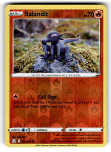 Salandit 027/163 Reverse Holo Battle Styles
