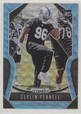 2019 Panini Prizm Rookies Blue Wave Prizm 60/199 Clelin Ferrell #316 i4p