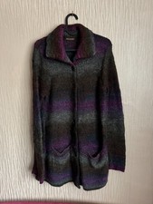 Inkadoro Damen Alpaka Wollmischung taillierter Stil Strickjacke Gr. 12