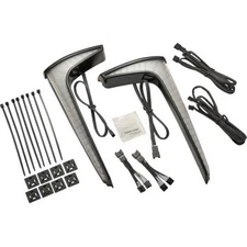 Ciro 46801 Black Lower Fairing Lights for Indian Pursuit