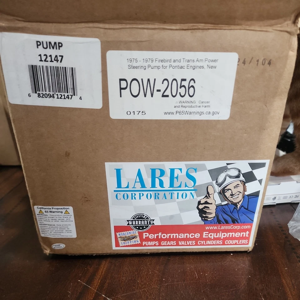 For Chevy Malibu 1978-1979 Lares 12147 New Power Steering Pump - Image 4 of 4