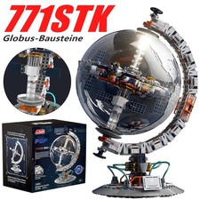 771STK Globus Bausteine Set mit Beleuchtung K...