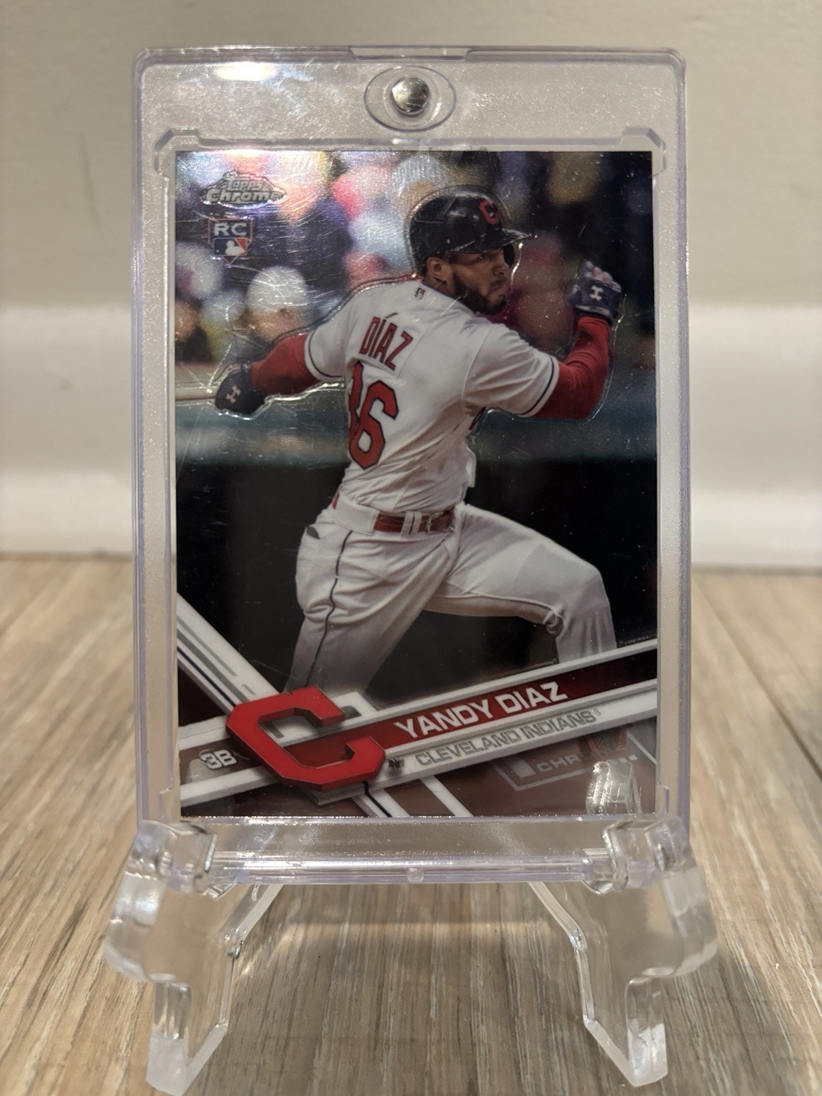 2017 Topps Chrome Update- Yandy Diaz #HMT13 (RC) Guardians MINT