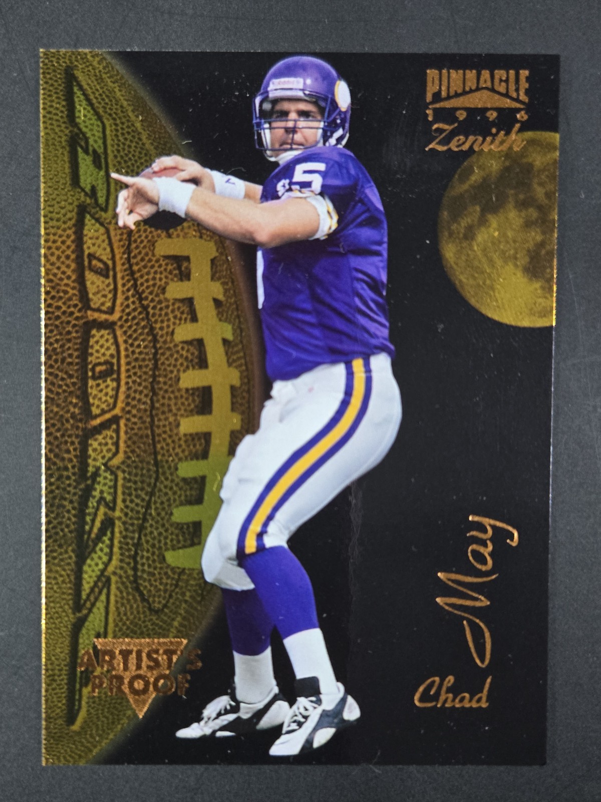1996 Pinnacle Zenith - Chad May #Z-107 Artist's Proof