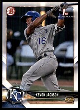 Kevon Jackson 2018 Bowman Draft #BD-83 Royals MLB READ FREE SHIP AutographDen