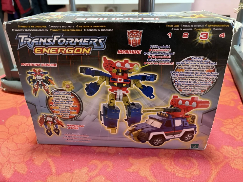 Transformers 2003 Energon Powerlinx Ironhide MISB - Immagine 2 di 4