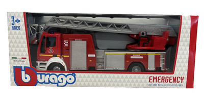 Bburago 1/43 Aerial Ladder Fire Engine - Italian Livery
