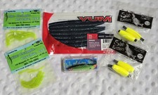 Lot Of Fishing Lures Crappie Rigs Dinger Rattler Flavored Fish Bait Psychic Loud
