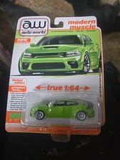 Auto World 2023 Dodge Charger Swinger R/T Scat Pack Sublime 1/64 Mopar