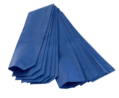 Machrus Upper Bounce Trampoline Pole Sleeve Protectors - Set of 8 - Blue