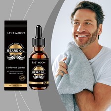 Men's Beard Care ential Oil Sandalwood Flavor ntle