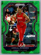 2021 Panini Prizm WNBA AERIAL POWERS Green Ice Prizm #26 Fanatics Lynx
