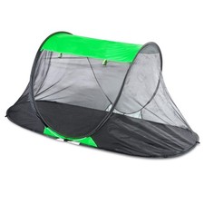 1 Person Pop-up Mosquito Tent for Camping - Breathable Fine Mesh Camping Bu...