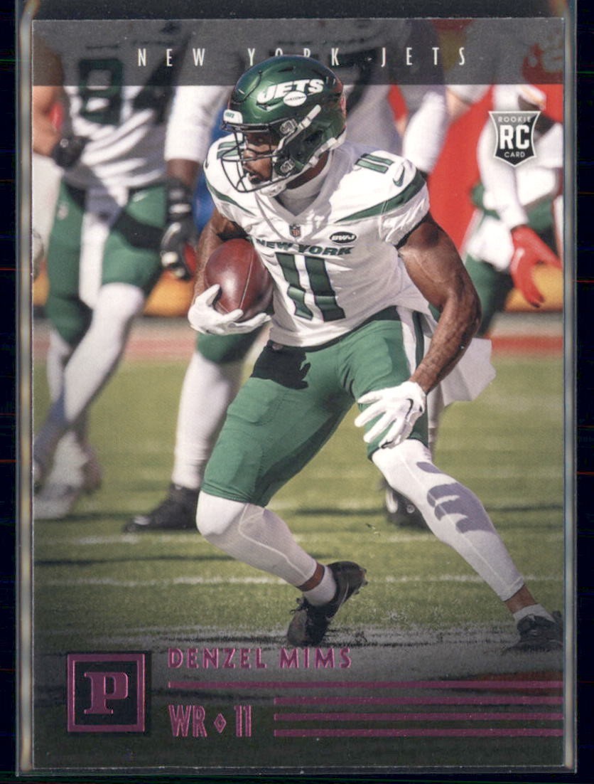 2020 Panini Chronicles - Panini Denzel Mims #PA-24 (RC) Pink