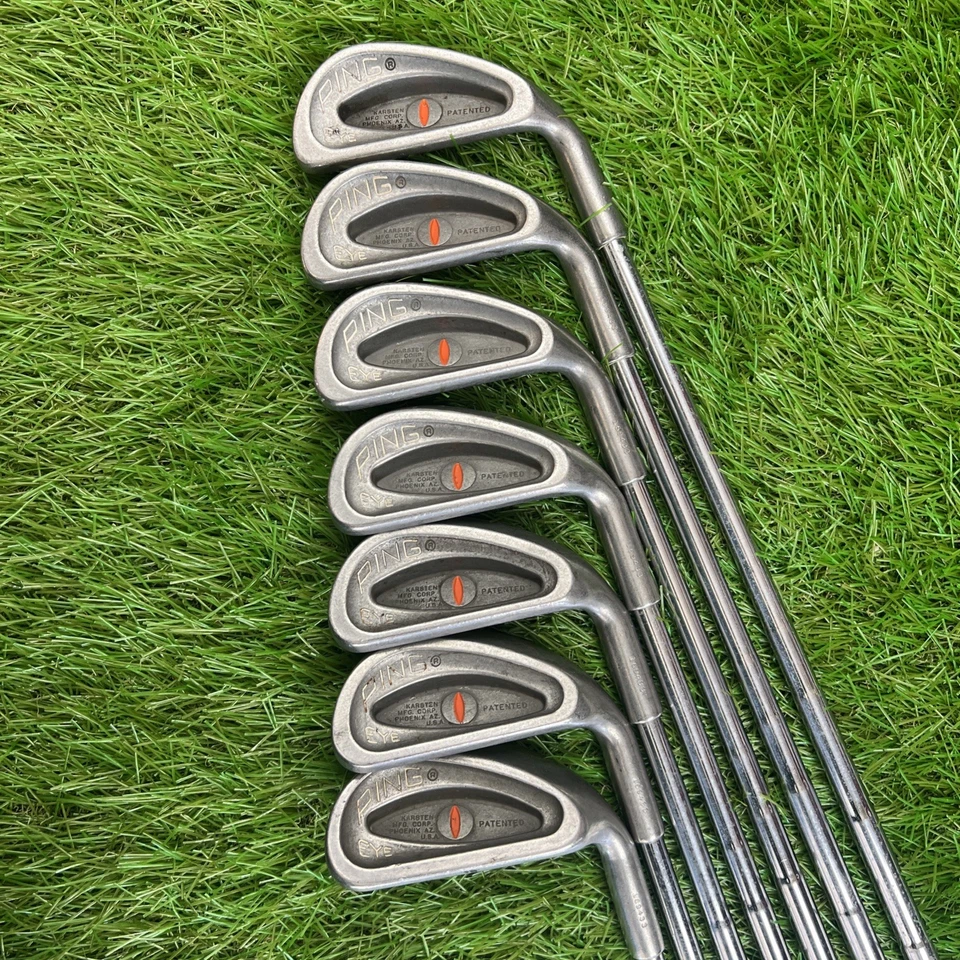 Набор айронов Vintag Ping Eye «Кошачий глаз» 4-PW Orange Dot RH ZZ Lite Stiff Flex стержни - Изображение 2 из 4