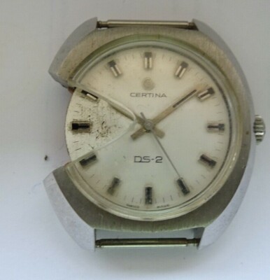 Original Certina Demo watch watchmaker Dami stahl selten  (Z8)