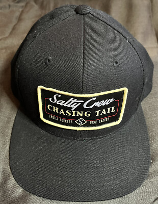 *** Yupoong The Classics Salty Crew Chasing Tail Adjustable Baseball Cap **NH 99