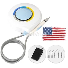 Dental Ultrasonic Piezo Scaler P7 Cavitron LED with 5 Tips Handpiece for EMS