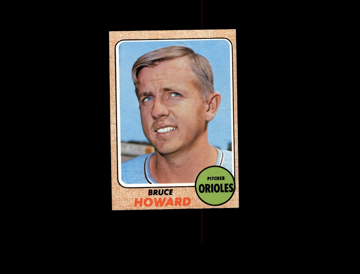 1968 Topps 293 Bruce Howard EX-MT #D746401 | eBay
