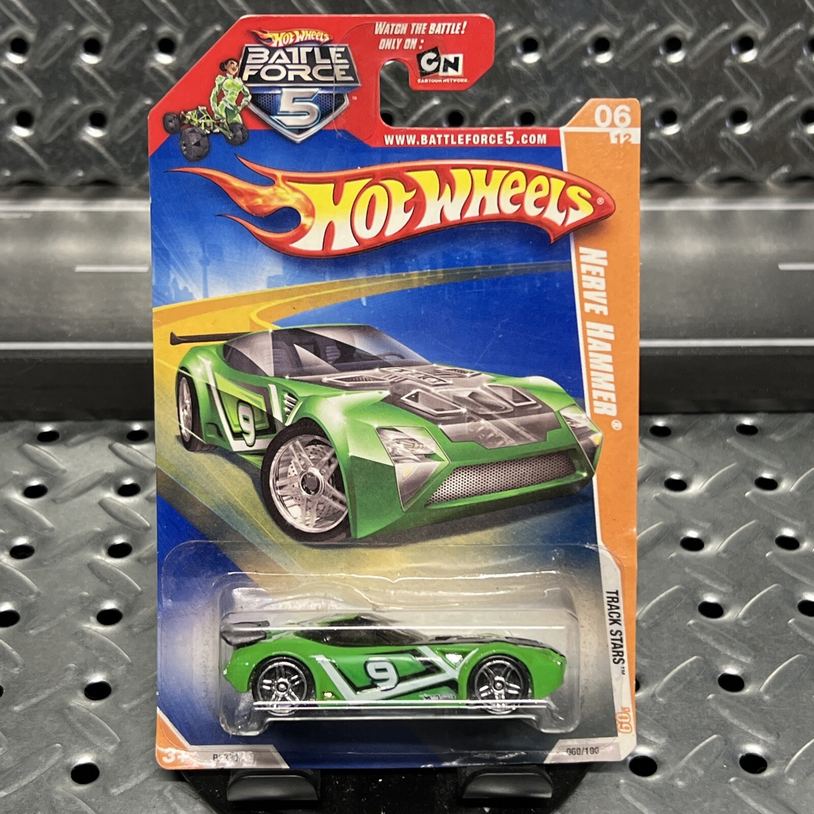 Hot Wheels 2009 Track Stars 09 Nerve Hammer #060/190 Green